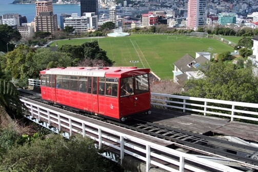 ウェリントンの街並み