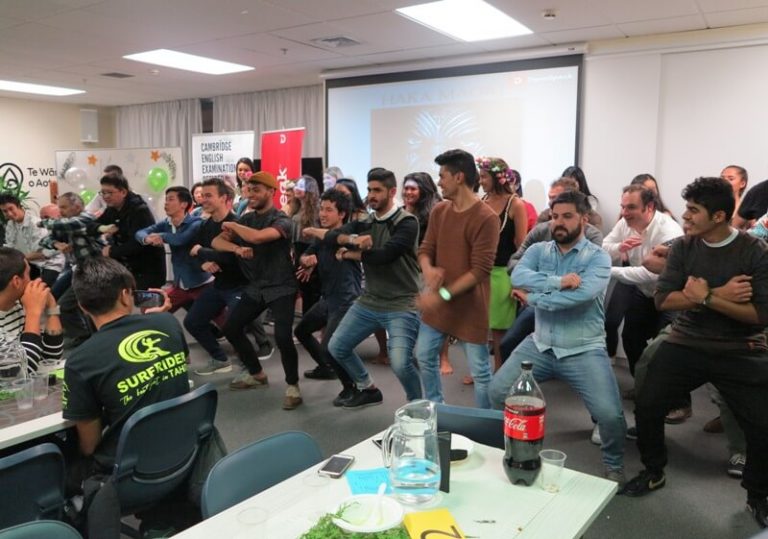 Haka at Matariki party